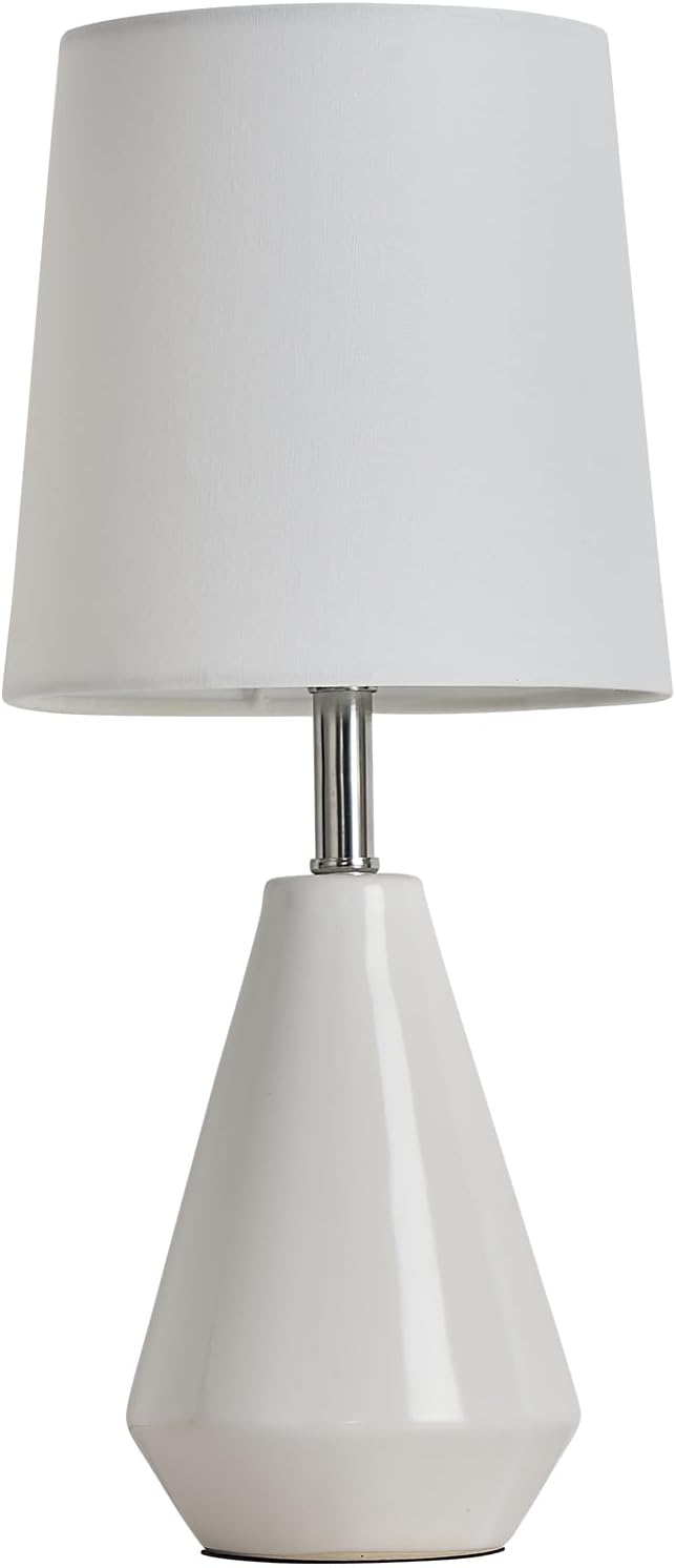 Small Bedside Table Lamp for Bedrooms – Reading Lamp with 3 Color Temperatures