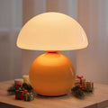 Mushroom-shaped bedroom table lamp — portable wireless table lamp.