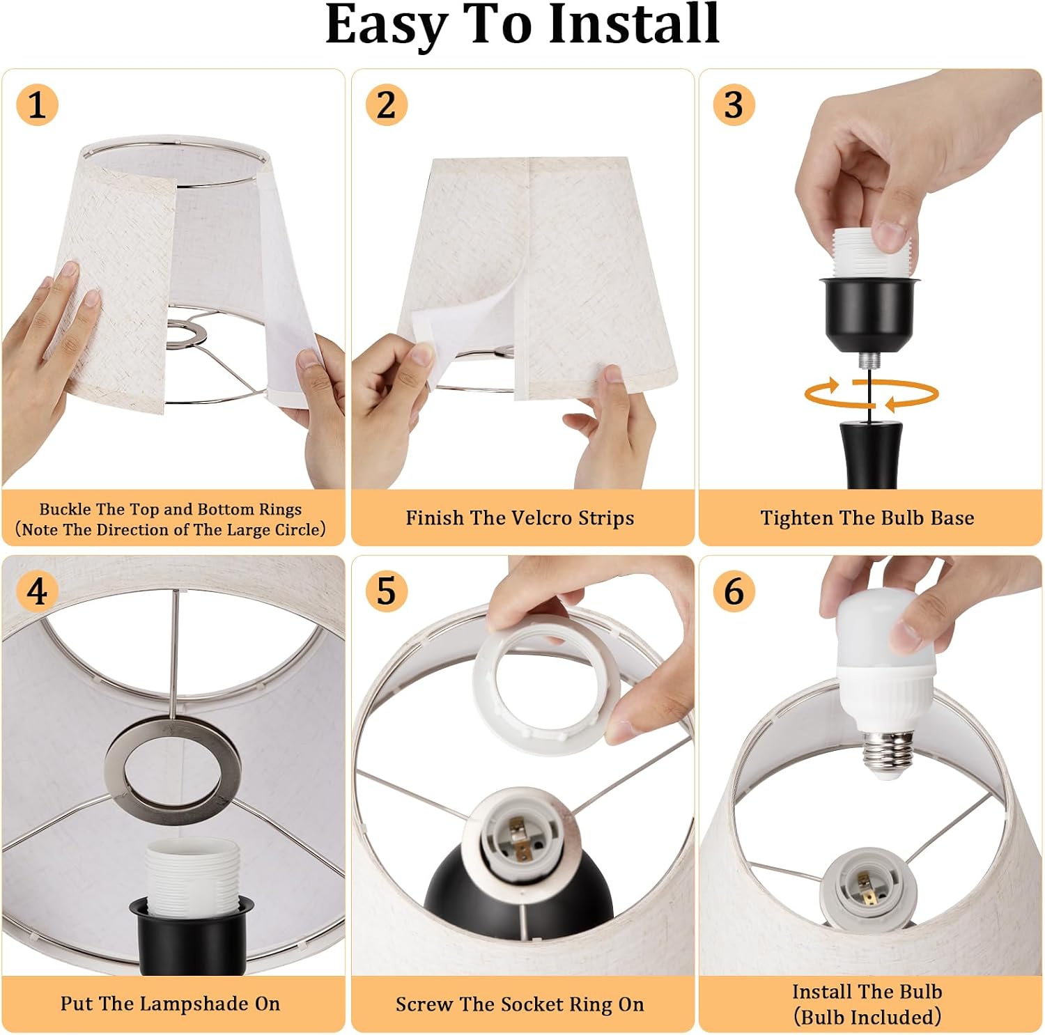 Touch-Control Bedside Lamp – Compact 3-Level Dimmable Table Lamp