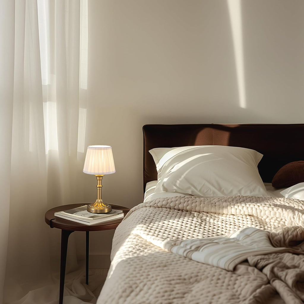 Wireless portable desk lamp
